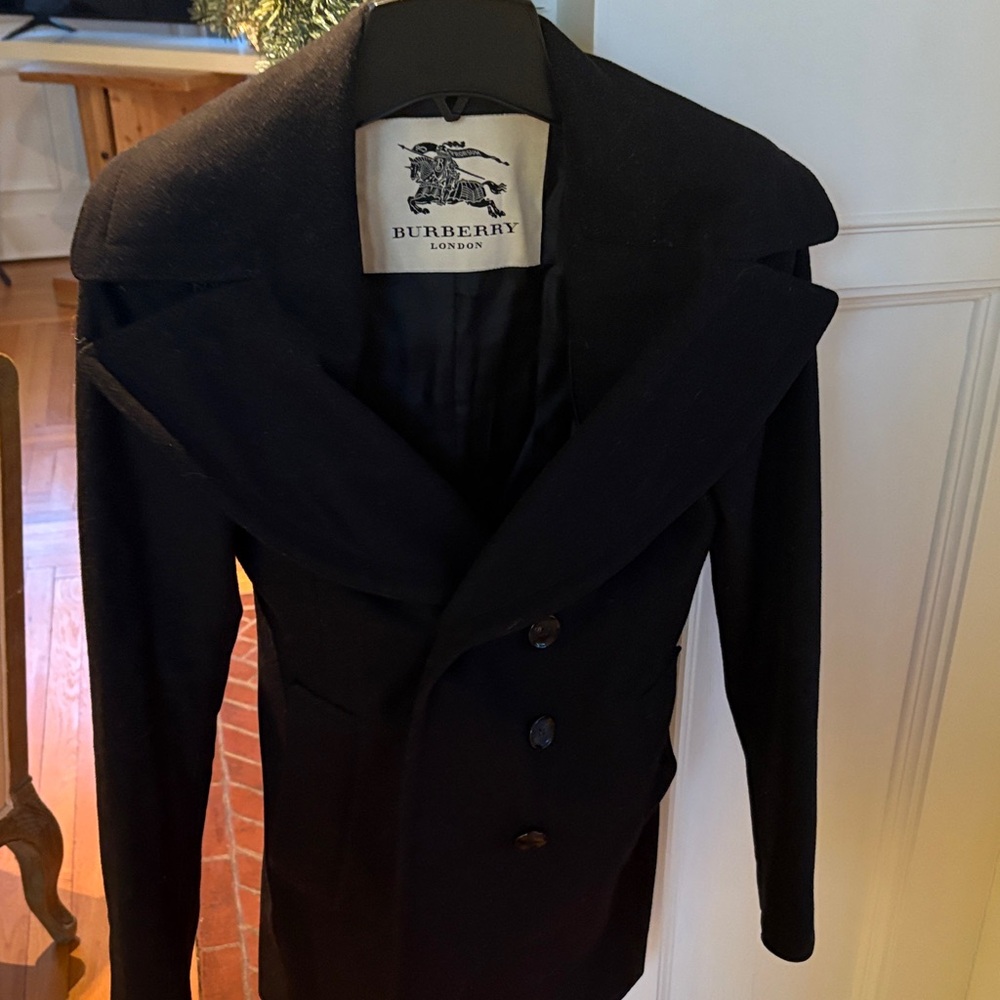 Burberry Women's Classic Black Trench Coat